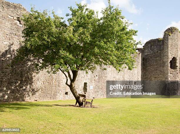 Abergavenny castle, Monmouthshire, South Wales, UK.