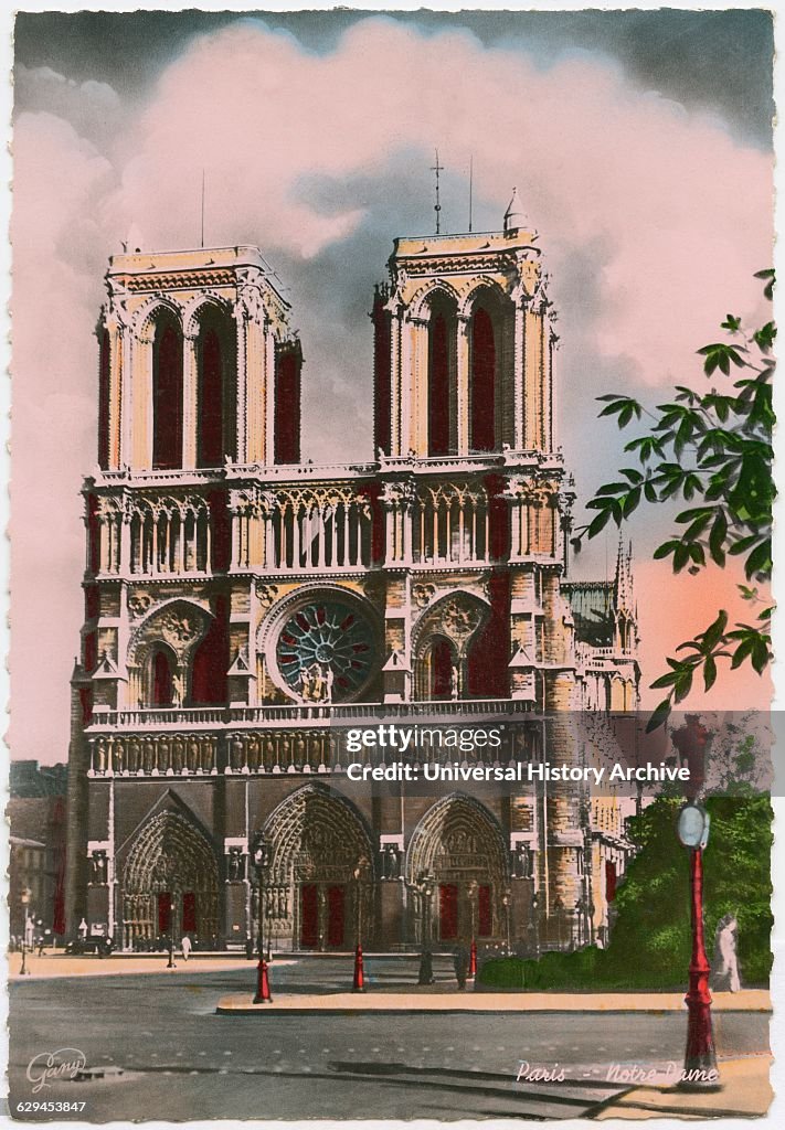 Notre Dame France Paris Architecture