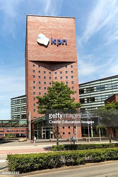 Modern architecture KPN offices, Amersfoort, Netherlands.