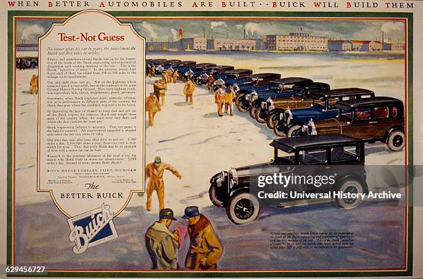 Advertisement, Buick Motor Company, 1926.