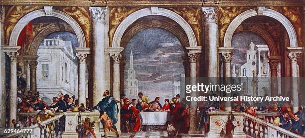 Feast in the House of Levi by Paolo Veronese .