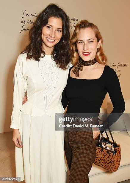 Jasmine Hemsley and Charlotte Dellal attend the VIP launch of #SheInspiresMe Fashion, a limited edition designer collaboration in aid of Women For...