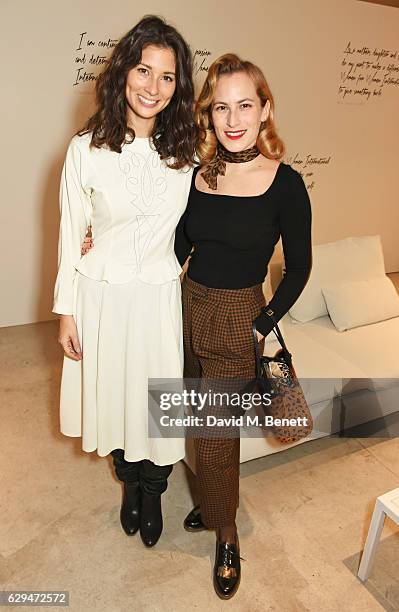 Jasmine Hemsley and Charlotte Dellal attend the VIP launch of #SheInspiresMe Fashion, a limited edition designer collaboration in aid of Women For...