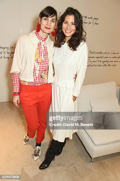 Maria Kastani and Jasmine Hemsley attend the VIP launch of #SheInspiresMe Fashion, a limited edition designer collaboration in aid of Women For Women...