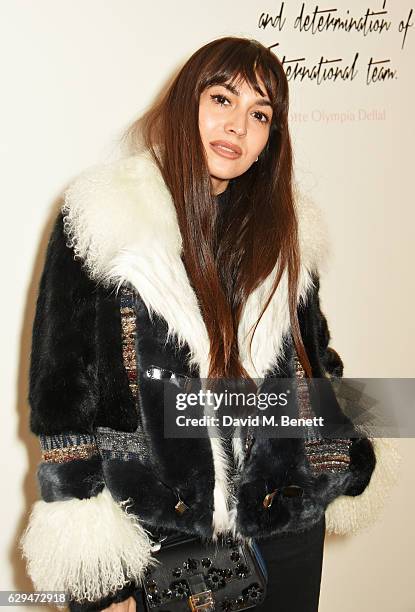 Zara Martin attends the VIP launch of #SheInspiresMe Fashion, a limited edition designer collaboration in aid of Women For Women International, at...