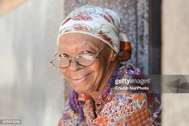 An erderly lady pcitured in Havana city center. For a week I explored the streets of Havana, the homes and Havana's vastly diverse culture, just a...