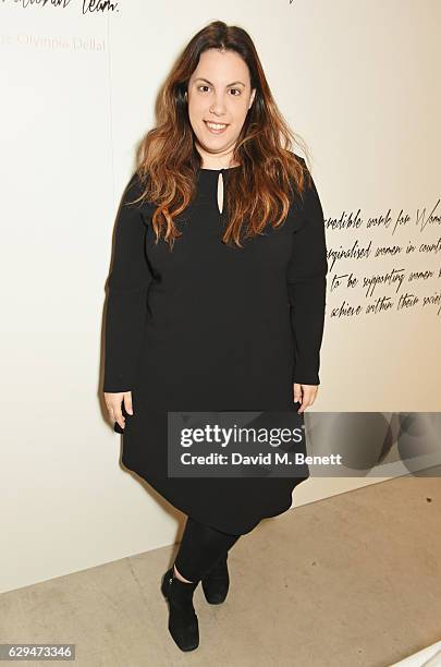 Mary Katrantzou attends the VIP launch of #SheInspiresMe Fashion, a limited edition designer collaboration in aid of Women For Women International,...