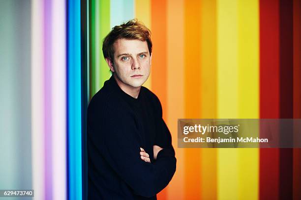 Fashion designer JW Anderson is photographed for the Financial Times on June 20, 2016 in London, England.
