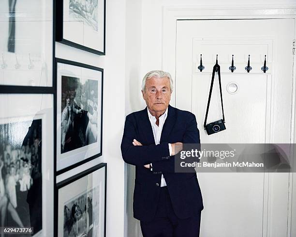 Photographer Terry O'Neill is photographed for Mr Porter magazine on September 15, 2016 in London, England.