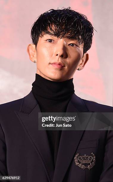 Joon-Gi Lee attends the world premiere of 'Resident Evil: The Final Chapter' at the Roppongi Hills on December 13, 2016 in Tokyo, Japan.