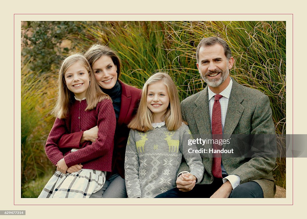 Royal Christmas Card - Spanish Royals