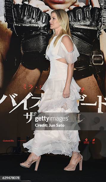 Ali Larter attends the world premiere of 'Resident Evil: The Final Chapter' at the Roppongi Hills on December 13, 2016 in Tokyo, Japan.