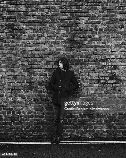 Singer, musician and member of rock band Primal Scream, Bobby Gillespie is photographed for the Independent on February 22, 2016 in London, England.