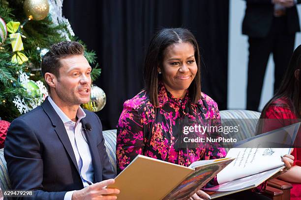 On Monday, December 12, patients, families, and staff of Childrens National Health System, were visited in the Main Atrium by, , Ryan Seacrest, and...