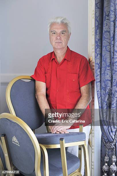 Composer David Byrne is photographed for Self Assignment on September 25, 2013 in San Sebastian, Spain.