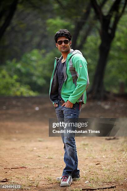 Television and bollywood actor Actor Rajeev Khandelwal poses for profile shoot .