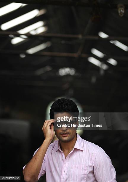 Television and bollywood actor Actor Rajeev Khandelwal poses for profile shoot .