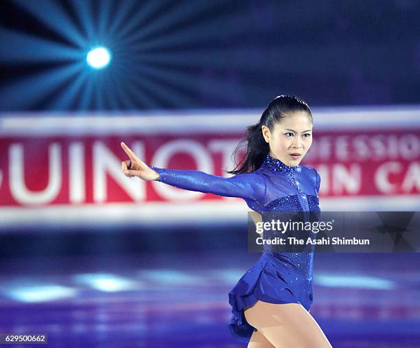 Satoko Miyahara of Japan performs in the Gala Exhibition during day four of the ISU Junior & Senior Grand Prix of Figure Skating Final at Palais...