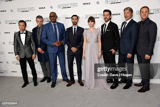 Rogue One Members Rogue One Cast Photos and Premium High Res Pictures - Getty Images