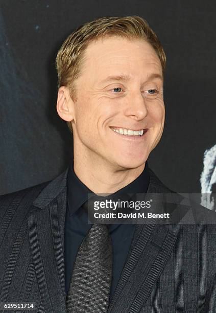 Alan Tudyk attends a fan screening of "Rogue One: A Star Wars Story" at the BFI IMAX on December 13, 2016 in London, England.