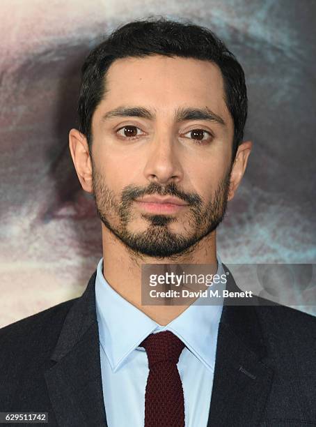 Riz Ahmed attends a fan screening of "Rogue One: A Star Wars Story" at the BFI IMAX on December 13, 2016 in London, England.