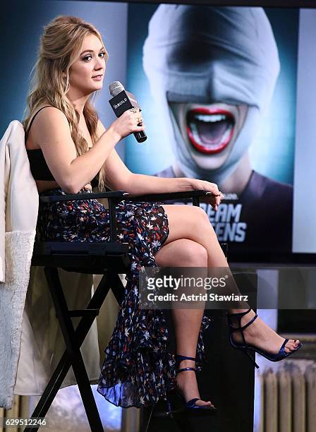 Actress Billie Lourd attends Build Presents Billie Lourd Discussing "Scream Queens" Season 2 at AOL HQ on December 13, 2016 in New York City.