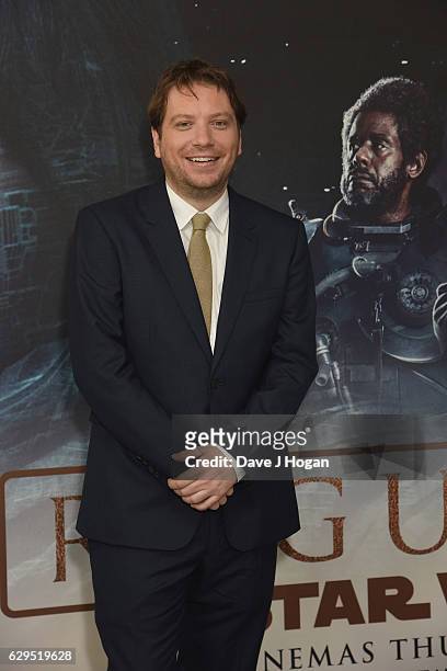 Gareth Edwards attends the exclusive fan screening of "Rogue One: A Star Wars Story" at BFI IMAX on December 13, 2016 in London, England.