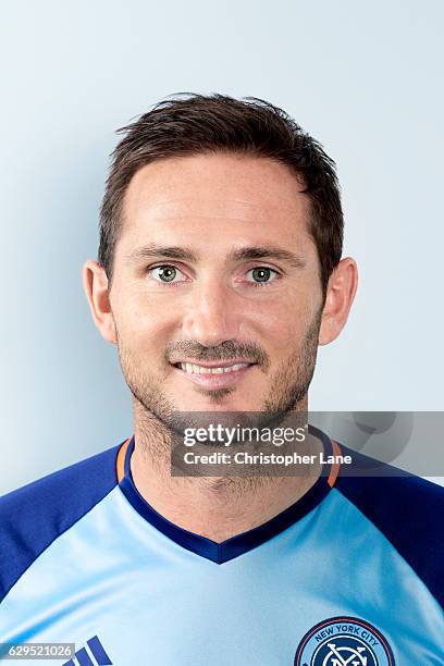 Soccer player Frank Lampard is photographed for Telegraph on August 19, 2016 at SUNY in Purchase, New York.