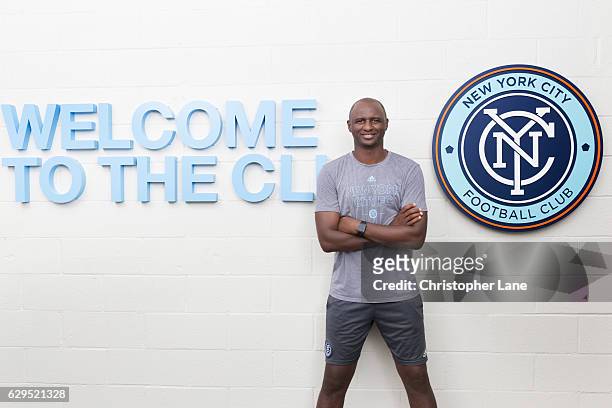 Soccer player Patrick Vieira is photographed for Telegraph on August 16, 2016 in Purchase, New York.