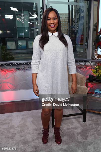 Actress/host Garcelle Beauvais poses at Hollywood Today Live at W Hollywood on December 13, 2016 in Hollywood, California.
