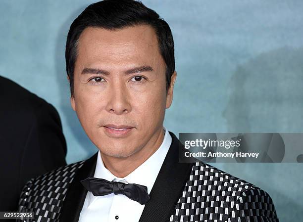 Donnie Yen attends the launch event for "Rogue One: A Star Wars Story" at Tate Modern on December 13, 2016 in London, England.