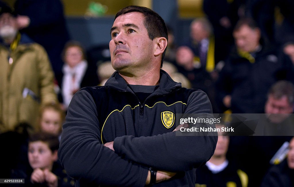 Burton Albion V Huddersfield Town
