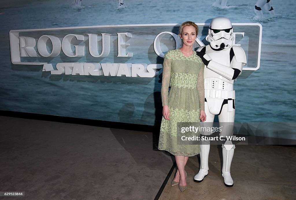 Red Carpet Arrivals Of Lucasfilm's "Rogue One: A Star Wars Story"