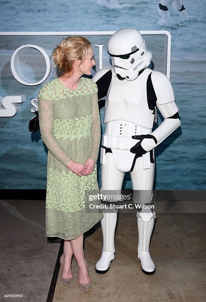 Red Carpet Arrivals Of Lucasfilm's "Rogue One: A Star Wars Story"
