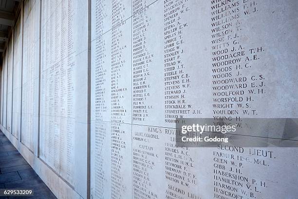 The Menin Gate Memorial to the Missing