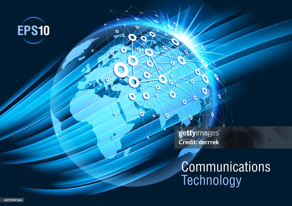 Comms Tech Communications Technology High-Res Vector Graphic - Getty Images