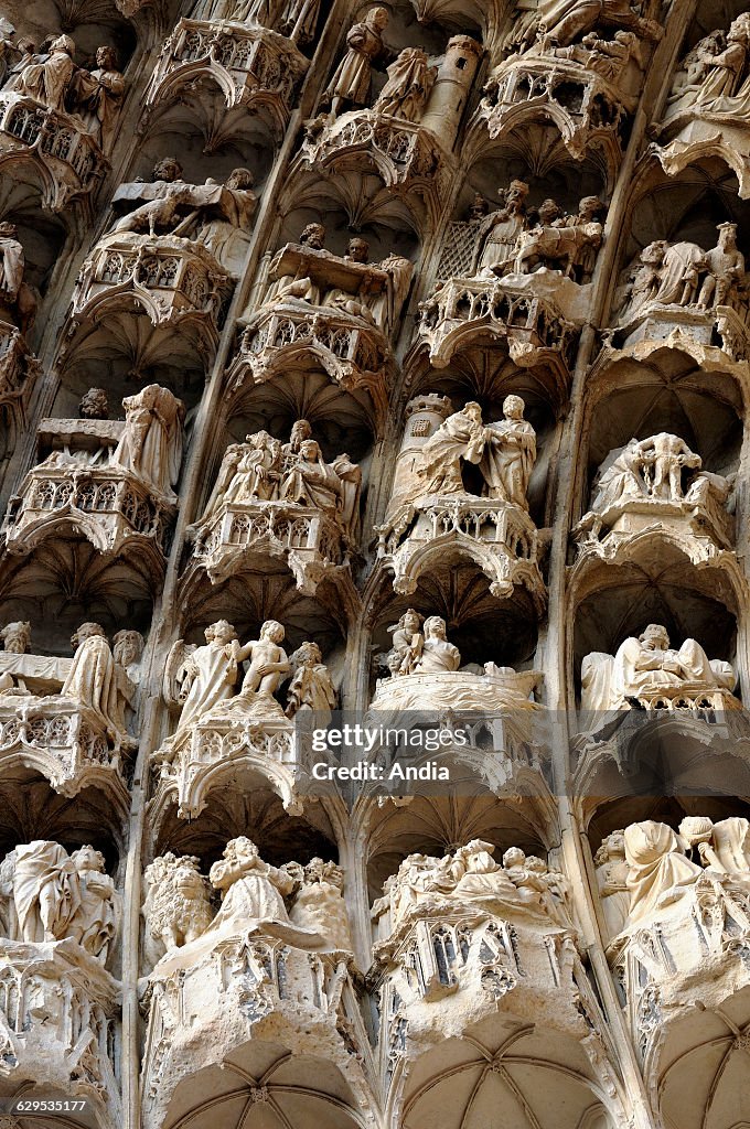 Auxerre (89) : Auxerre Cathedral ("Cathedrale Saint-etienne d'Auxerre")