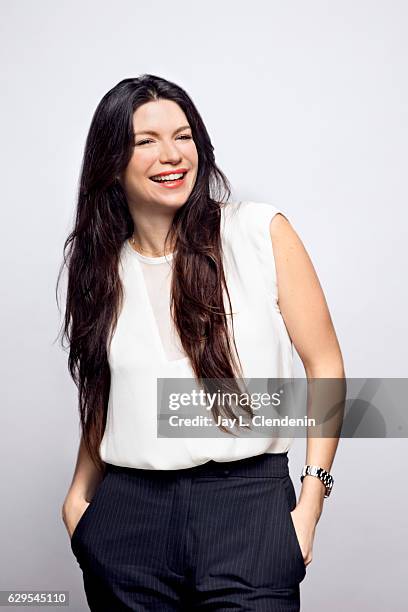 Producers Cassandra Sanford-Rosenthal, from the film Girl Unbound, poses for a portraits at the Toronto International Film Festival for Los Angeles...