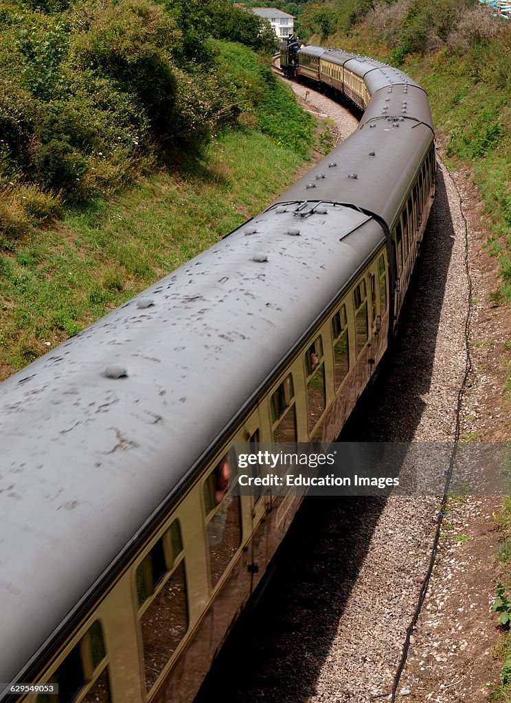 Dartmouth Steam Railway near Goodrington Sands