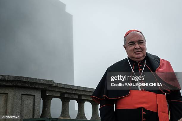 Cardinal Rio Metropolitan Archbishop Of Rio De Janeiro Photos and Premium High Res ...