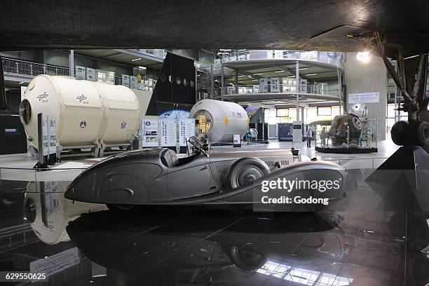 Mercedes 500K. 1965. Exhibition 'Apollo and Beyond'. The Speyer Technik Museum.