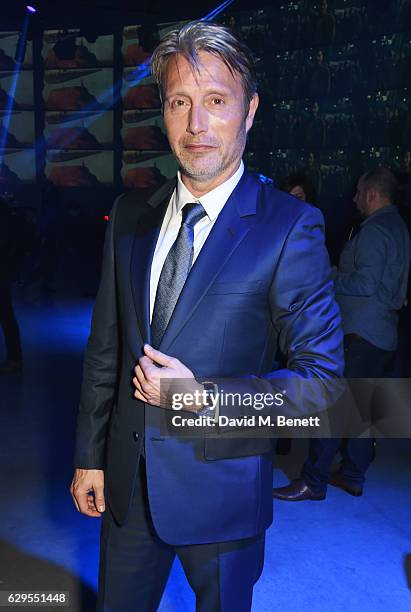 Mads Mikkelsen attends the "Rogue One: A Star Wars Story" launch event after party at the Tate Modern on December 13, 2016 in London, England.