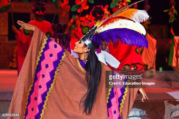 The Danaji The Legend Performance Includes Dance And Theater Based On Zapotec And Mixtec History And Takes Place During The Guelaguetza Festival In...
