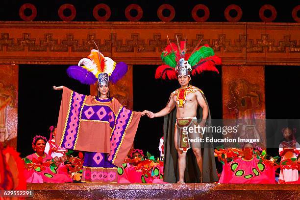 The Danaji The Legend Performance Includes Dance And Theater Based On Zapotec And Mixtec History And Takes Place During The Guelaguetza Festival In...