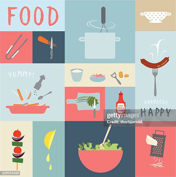 foodie - foodie stock illustrations