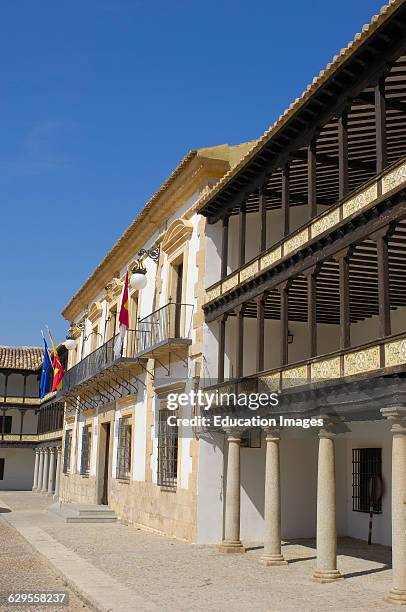 Main Square. 17th Century. Tembleque. Toledo province. Castilla la Mancha. Spain.