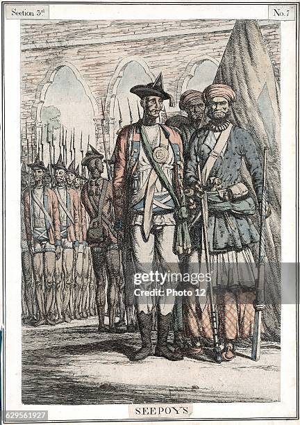 Seypoys, native troops employed by East India Company. It was the Sepoys who began the Indian Mutiny 1857-59 which brought about the transfer of...