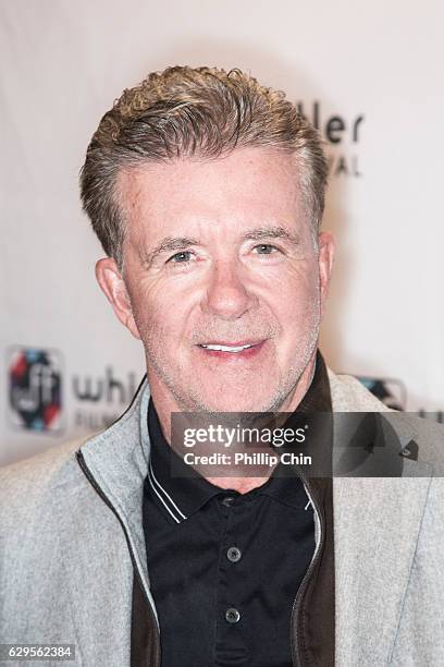Actor Alan Thicke attends the Whistler Film Festival "Signature Series: Tribute to Alan Thicke" during the 2016 Whistler Film Festival on December 2,...