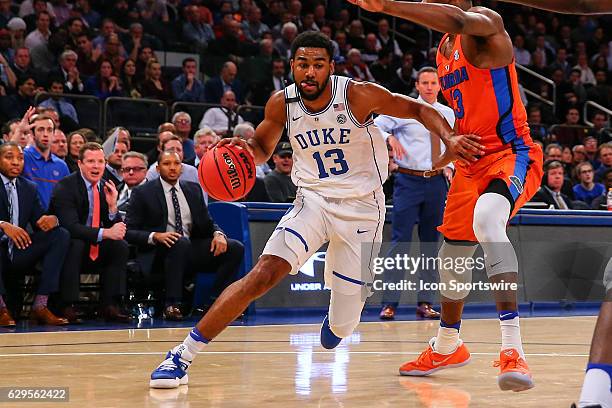 Duke Blue Devils guard Matt Jones during the first half of the NCAA mens basketball between the Duke Blue Devils and the Florida Gators on December...