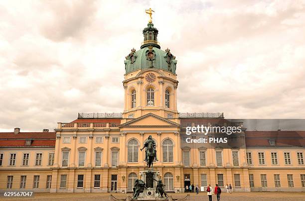 Germany. Berlin. Charlottenburg Palace. Royal residence, built at 17th and expanded during, 18th century. Designed by Johann Arnold Nering .